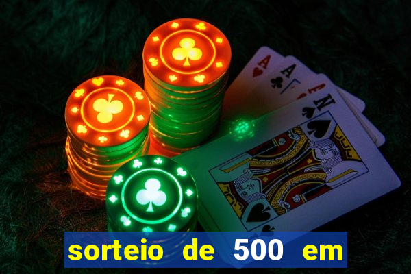 sorteio de 500 em cash toda segunda feira novibet como funciona